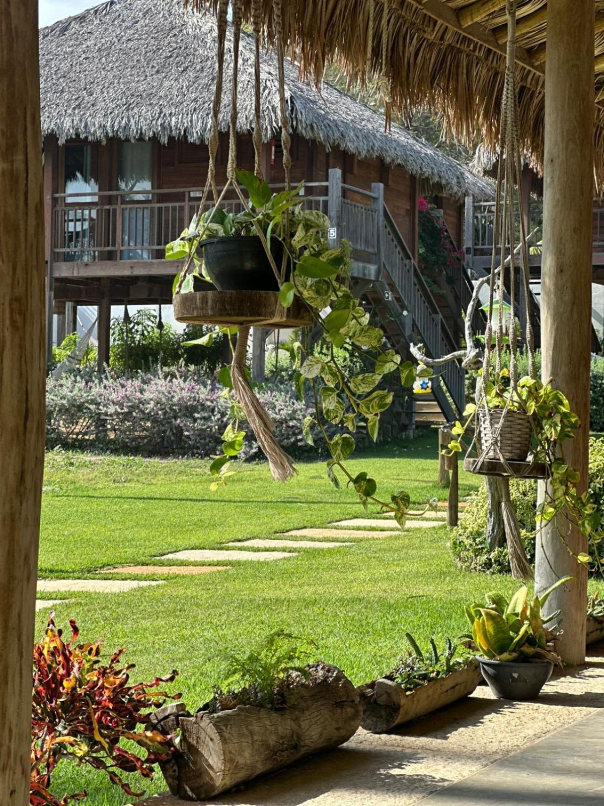 Pousada Casa Caju Bangalows Cumbuco Buitenkant foto